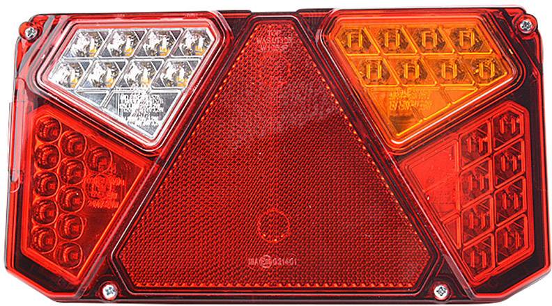 SecoRüt Trailer tail light Open cable ends Turn signal, Brake light, Tail light, Reflector , Rear fog lamp, Reversing lamps right