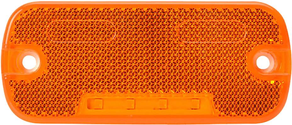 SecoRüt End outline marker Open cable ends Marker lateral 12 V, 24 V Orange