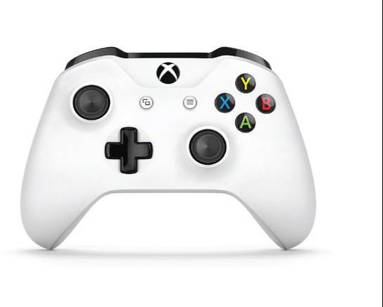 Microsoft Wireless White (Crete) Gamepad Xbox One, PC White, Black