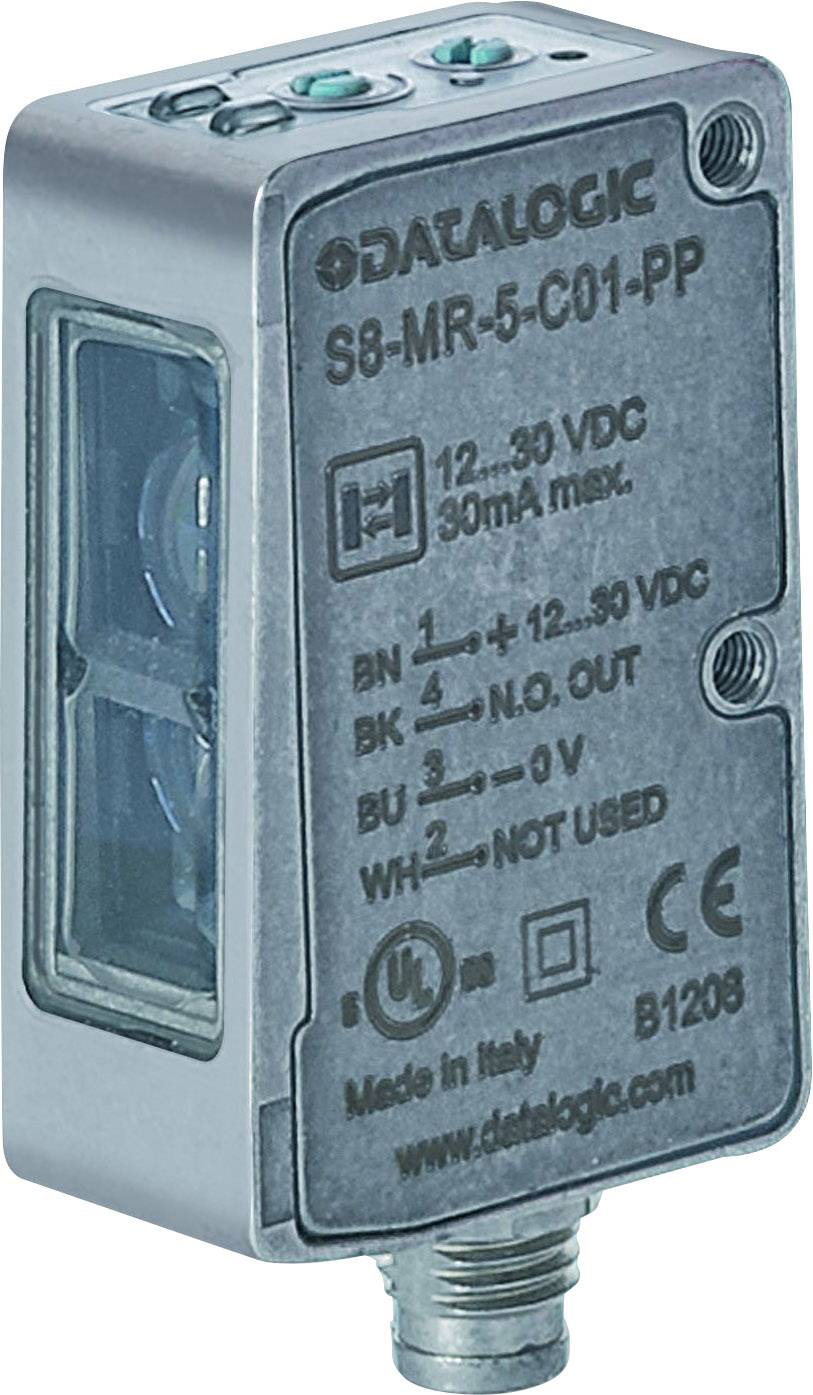 Datalogic Retroreflective photo sensor S8-MR-5-M01-PP 950801390 Light-ON, Dark-ON, Background suppression 1 pc(s)