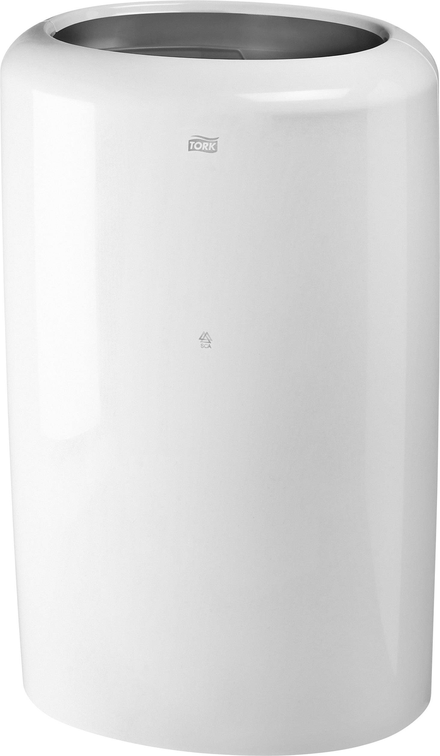 TORK 563000 Garbage bin 50 l Plastic (W x H x D) 389 x 629 x 289 mm White 1 pc(s)