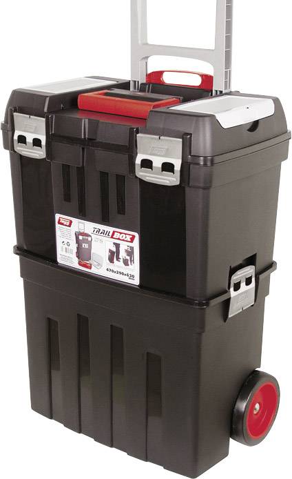 Tayg Outdoor case TG58 Trail-Box (W x H x D) 476 x 640 x 296 mm Black 158001