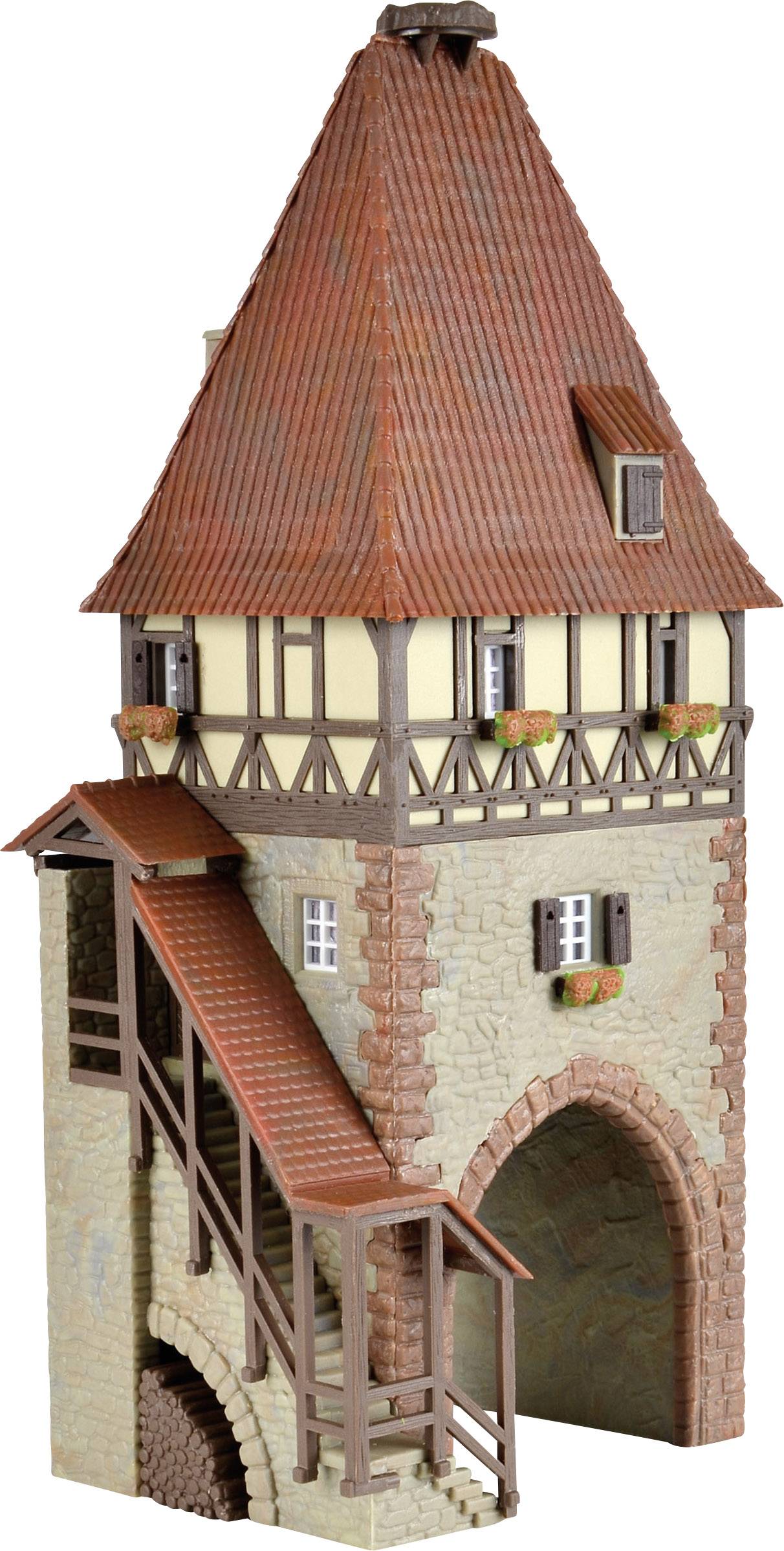Kibri 38470 H0 Half-timbered tower with gate