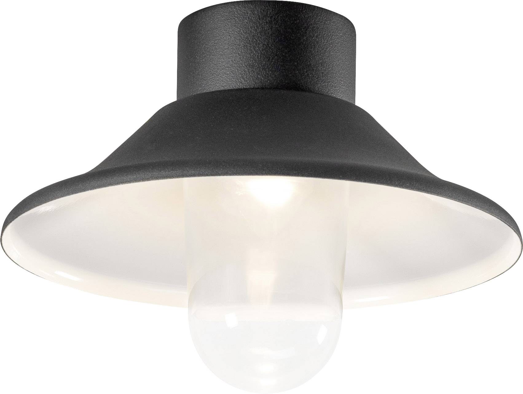 Konstsmide 552-750 Vega Outdoor ceiling light LED (monochrome) Built-in LED 8 W Black
