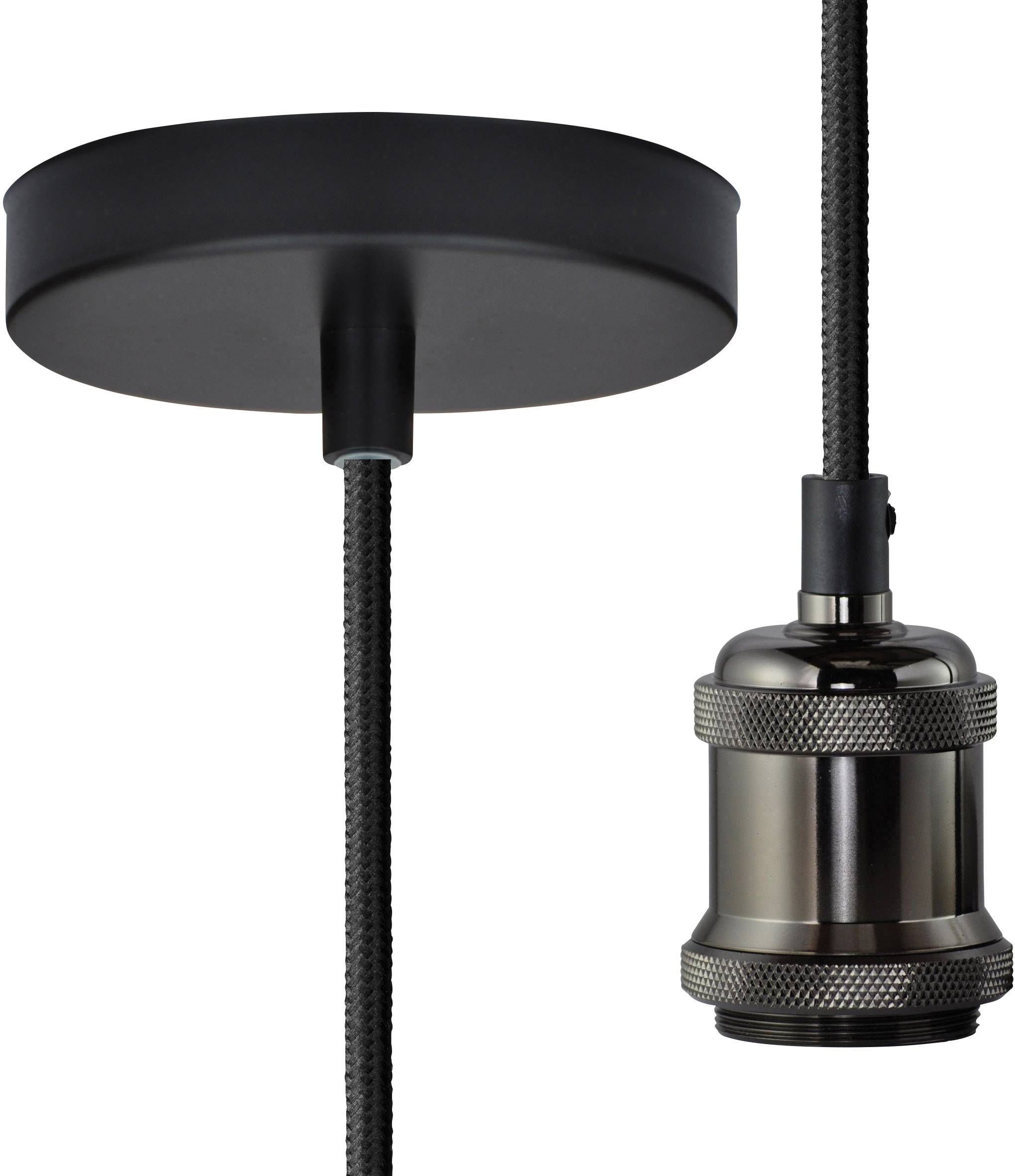 Segula Chicago 50563 Pendant light LED (monochrome) E-27 Black