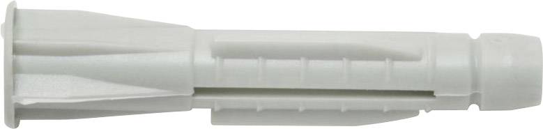 Plastic wall plugs in close-up, suitable for securing screws in walls for stable anchoring.