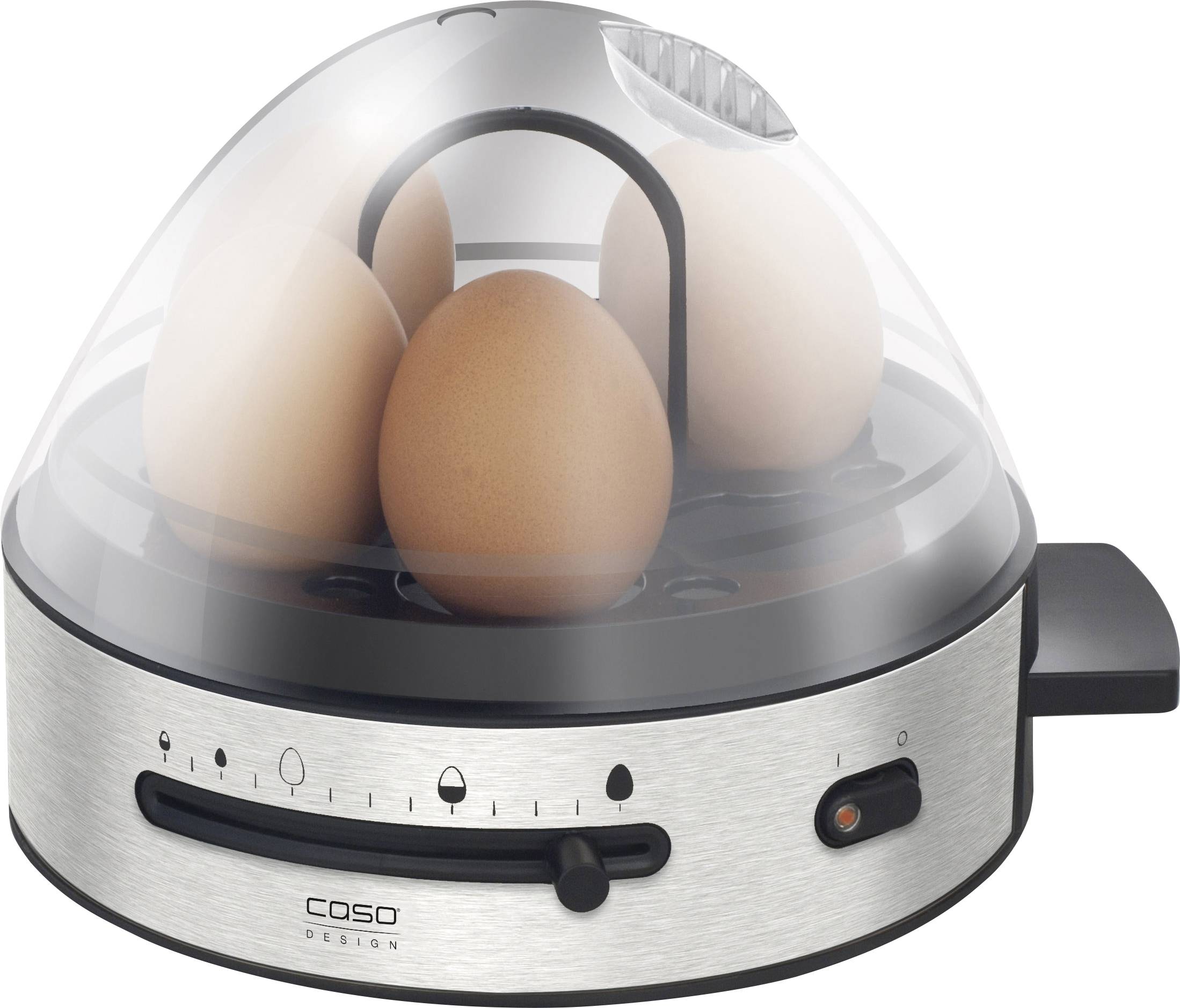 CASO E 7 Egg boiler adjustable boiling time Stainless steel