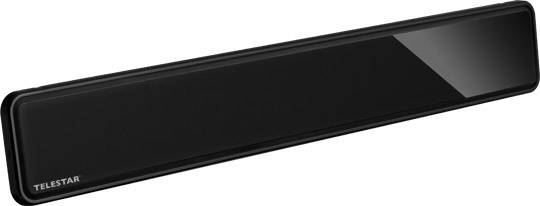 Telestar Antenna 12 LTE DVB-T/T2 active planar antenna Indoors Amplification: 35 dB Black