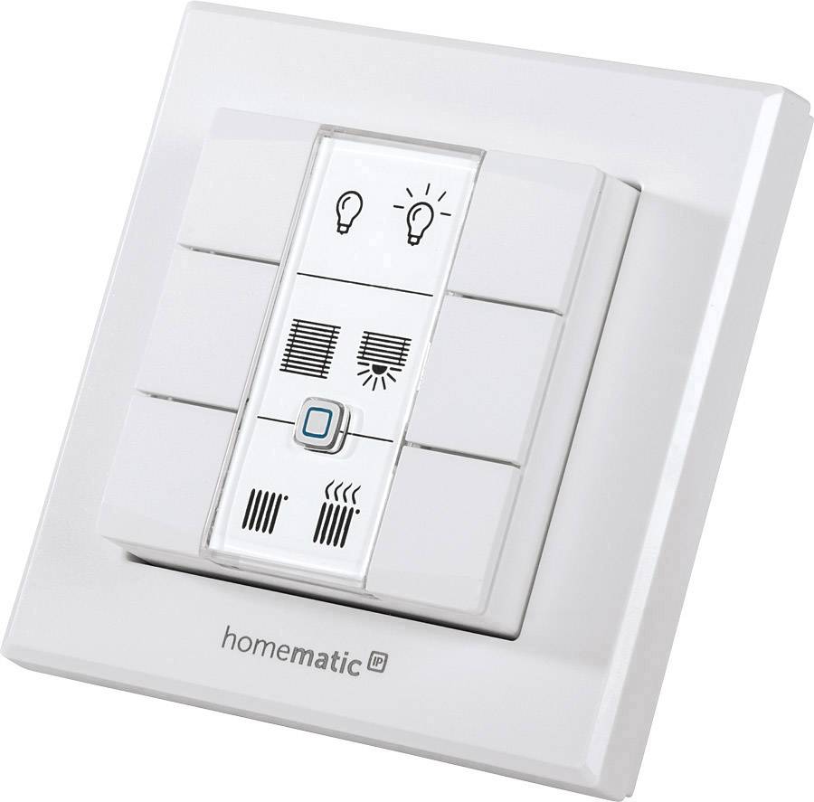 Homematic IP Wireless Wall switch HmIP-WRC6