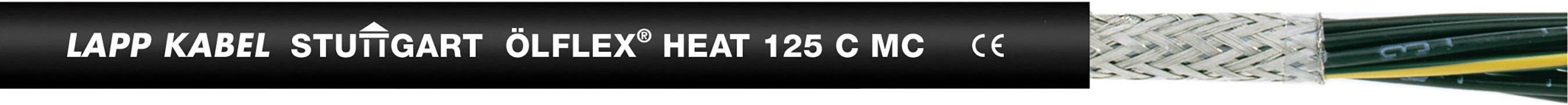 LAPP ÖLFLEX® HEAT 125 C MC Control lead 7 G 1 mm² Black 1024419/100 100 m