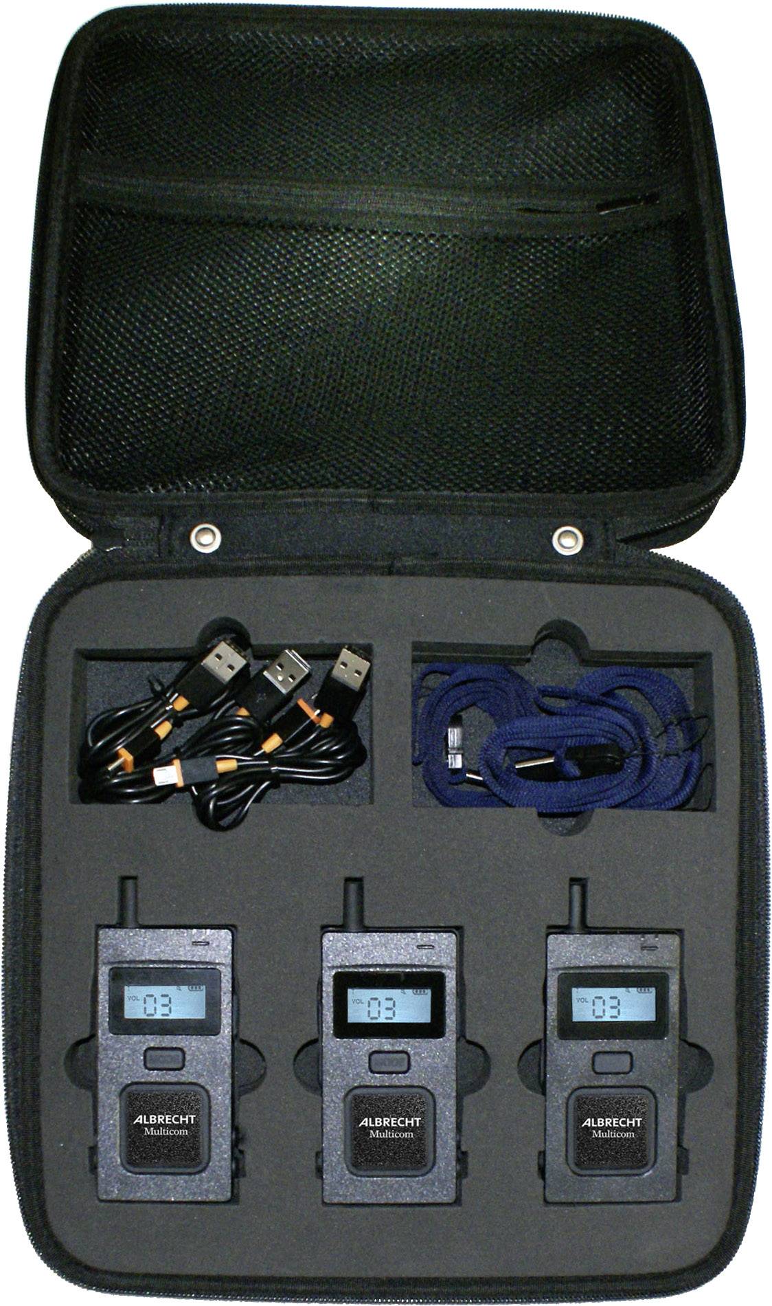 Albrecht Multicom 29961 Tour Guide 3-piece set