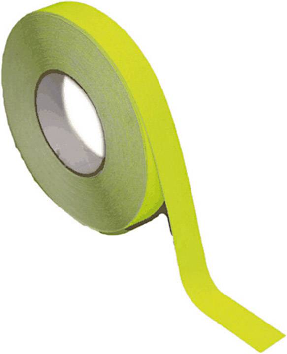 B-SAFETY AR201025 Universal anti-slip coating Yellow (fluorescent) (L x W) 18.3 m x 25 mm