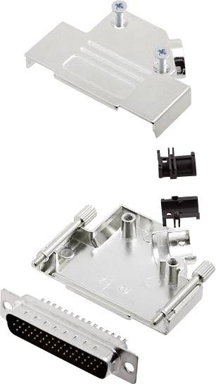 encitech D45ZK25-HDP44-K 6355-0013-03 D-SUB pin strip set 45 ° Number of pins: 44 Solder bucket 1 Set