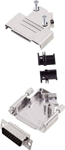 encitech D45ZK15-HDP26-K 6355-0013-02 D-SUB pin strip set 45 ° Number of pins: 26 Solder bucket 1 Set