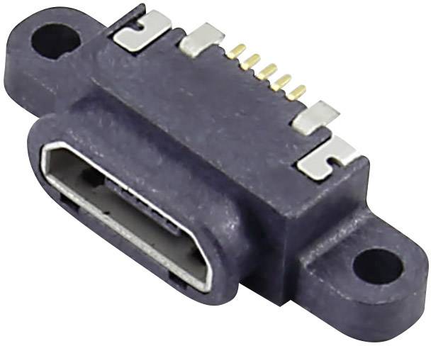 Attend 207G-BD00 Micro USB B mounted socket Socket, horizontal mount Micro USB B mounted socket, waterproof Content