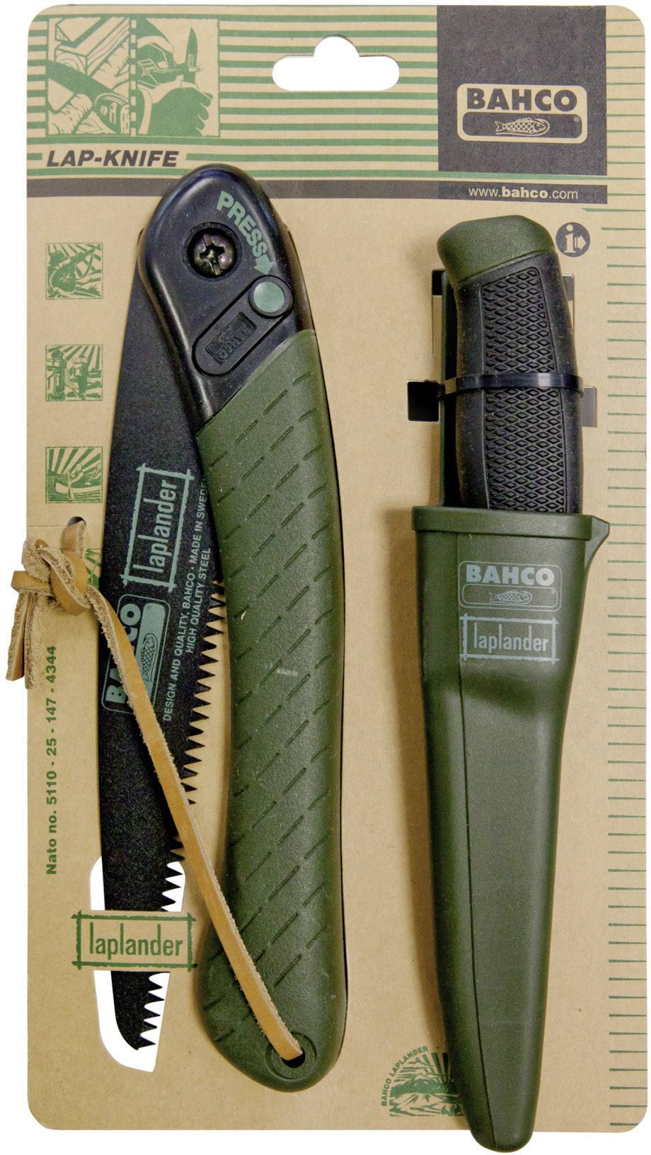 Bahco LAP-KNIFE Manual Garden saw, Garden knife 190 mm