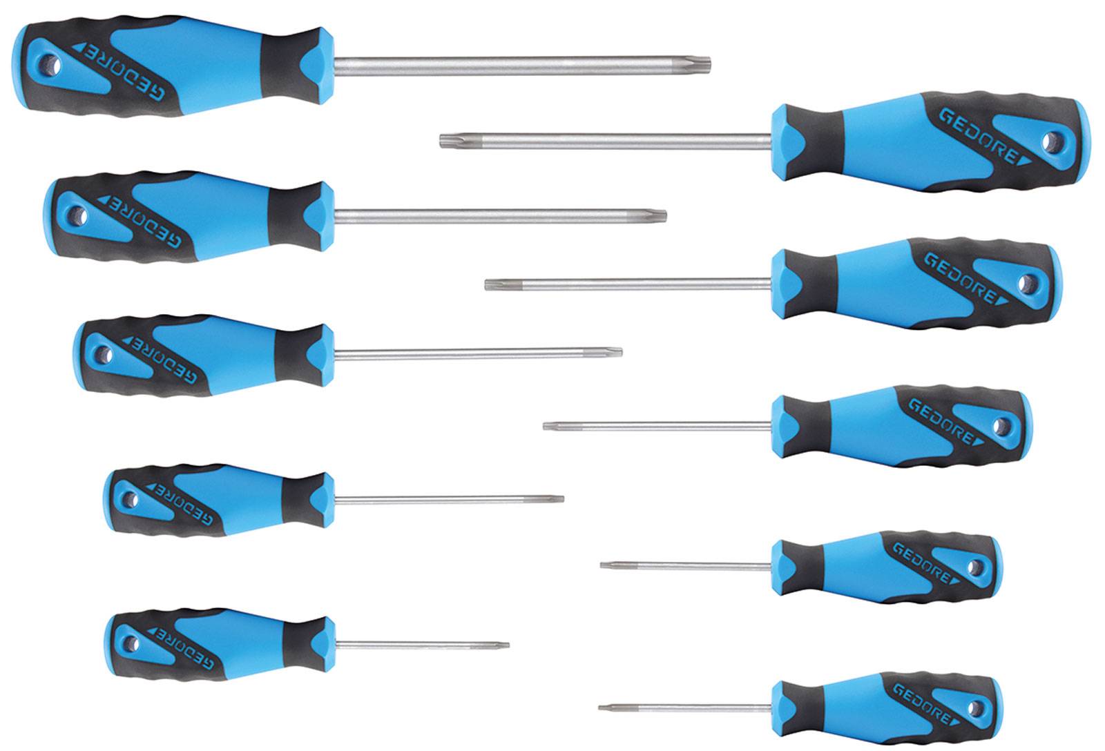 Gedore Workshop Screwdriver set 10-piece Star