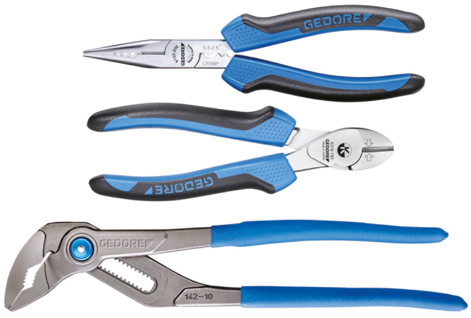 Gedore 2951797 Pliers Set 3-piece