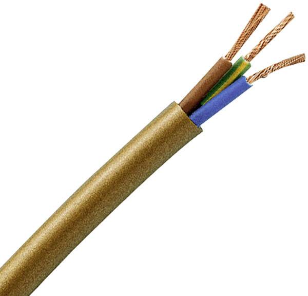 An open cable with multiple colourful wires visible, typically used for electrical installations.