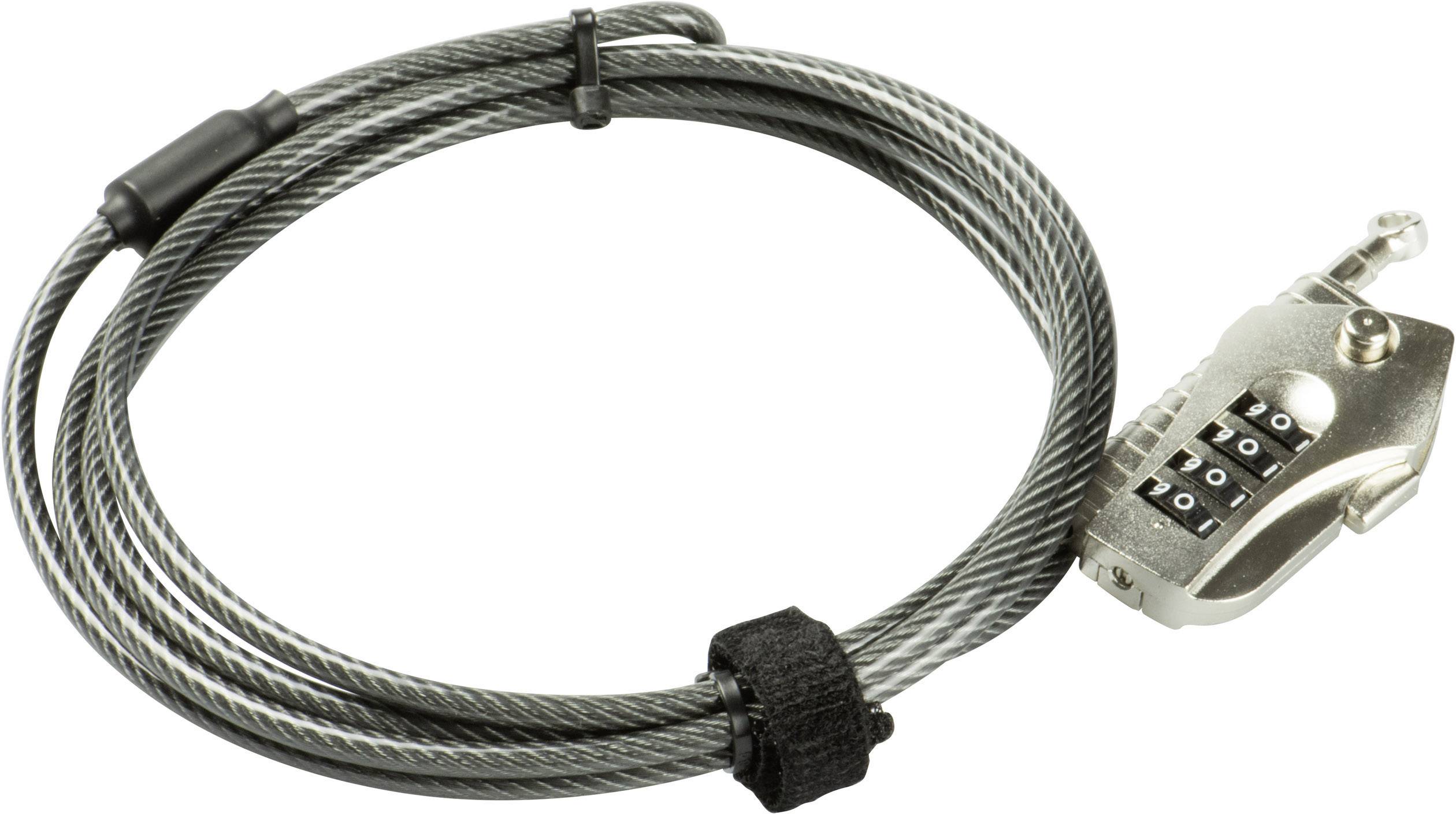 Burg Wächter 29830 Cable lock Silver Combination