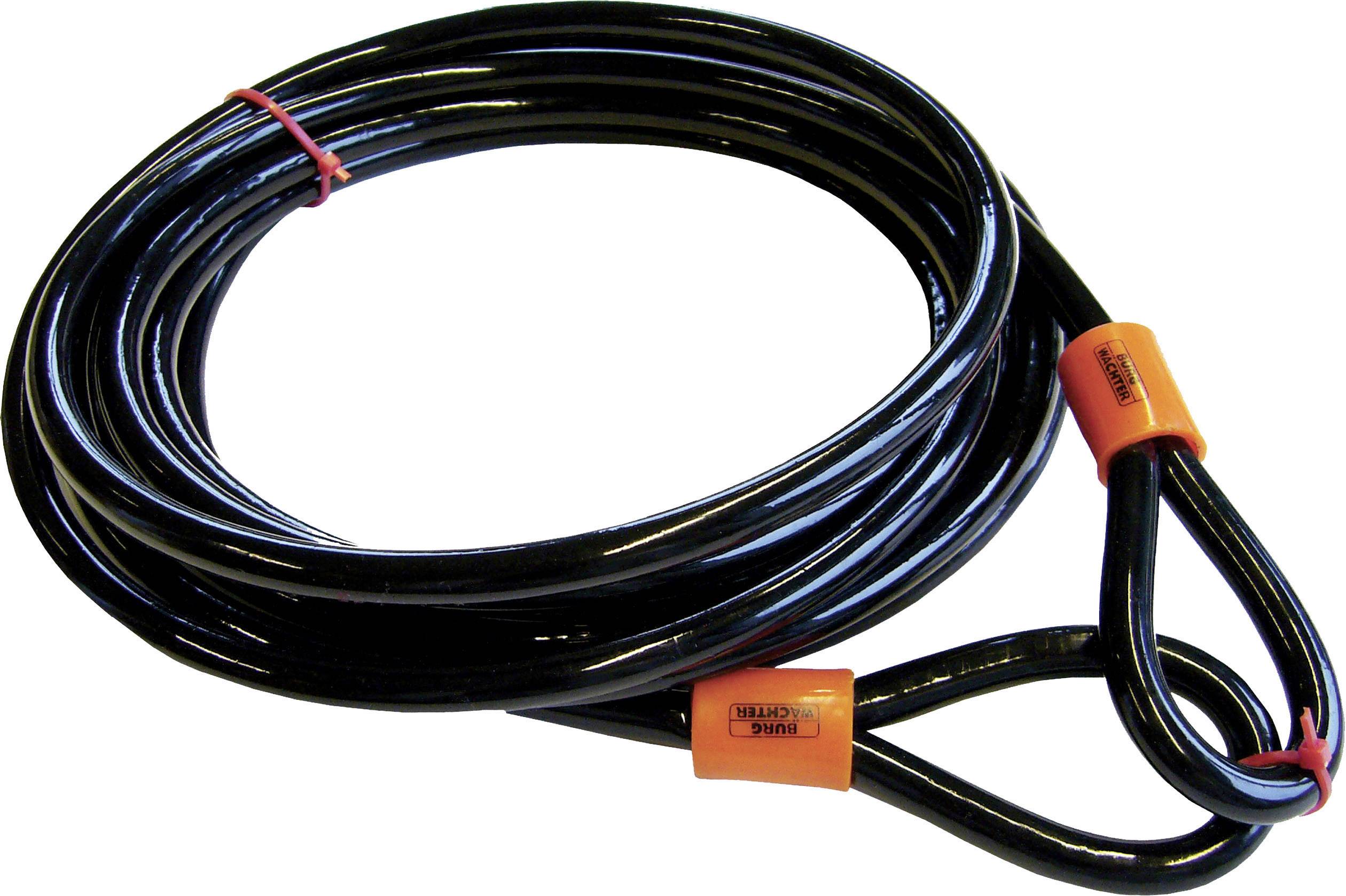 Burg Wächter 36950 Spiral cable Black