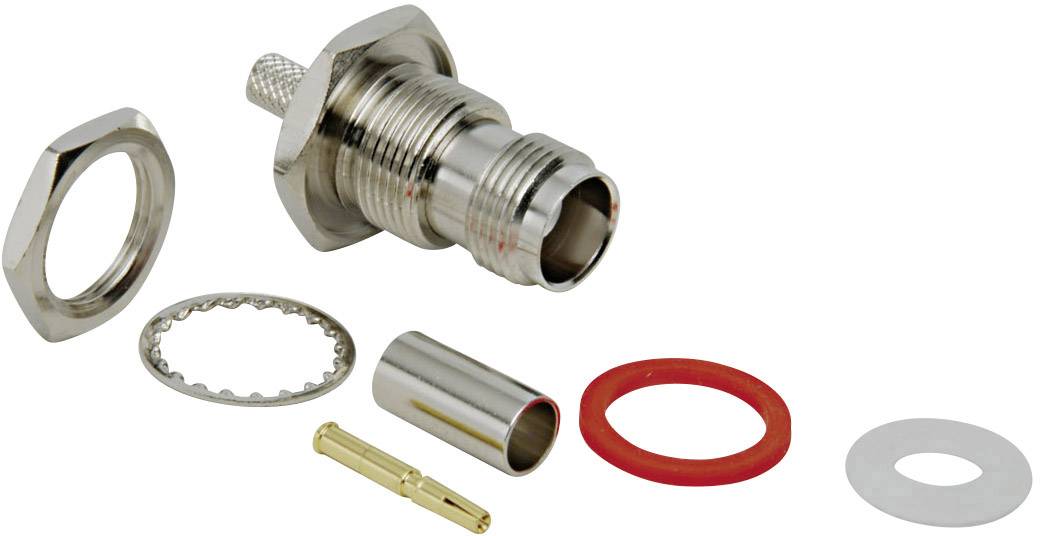 BKL Electronic 0405047/D TNC connector Socket, vertical vertical 50 Ω 1 pc(s)