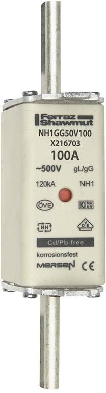 Mersen 1B163.000000 NH fuse Fuse size = 1 100 A 500 V