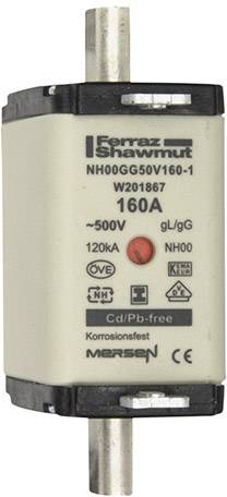 Mersen 1F769.000000 NH fuse Fuse size = 00 160 A 500 V