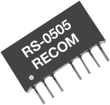 RECOM RS-2405S DC/DC converter (print) 24 V DC 5 V DC 400 mA 2 W No. of outputs: 1 x Content 1 pc(s)