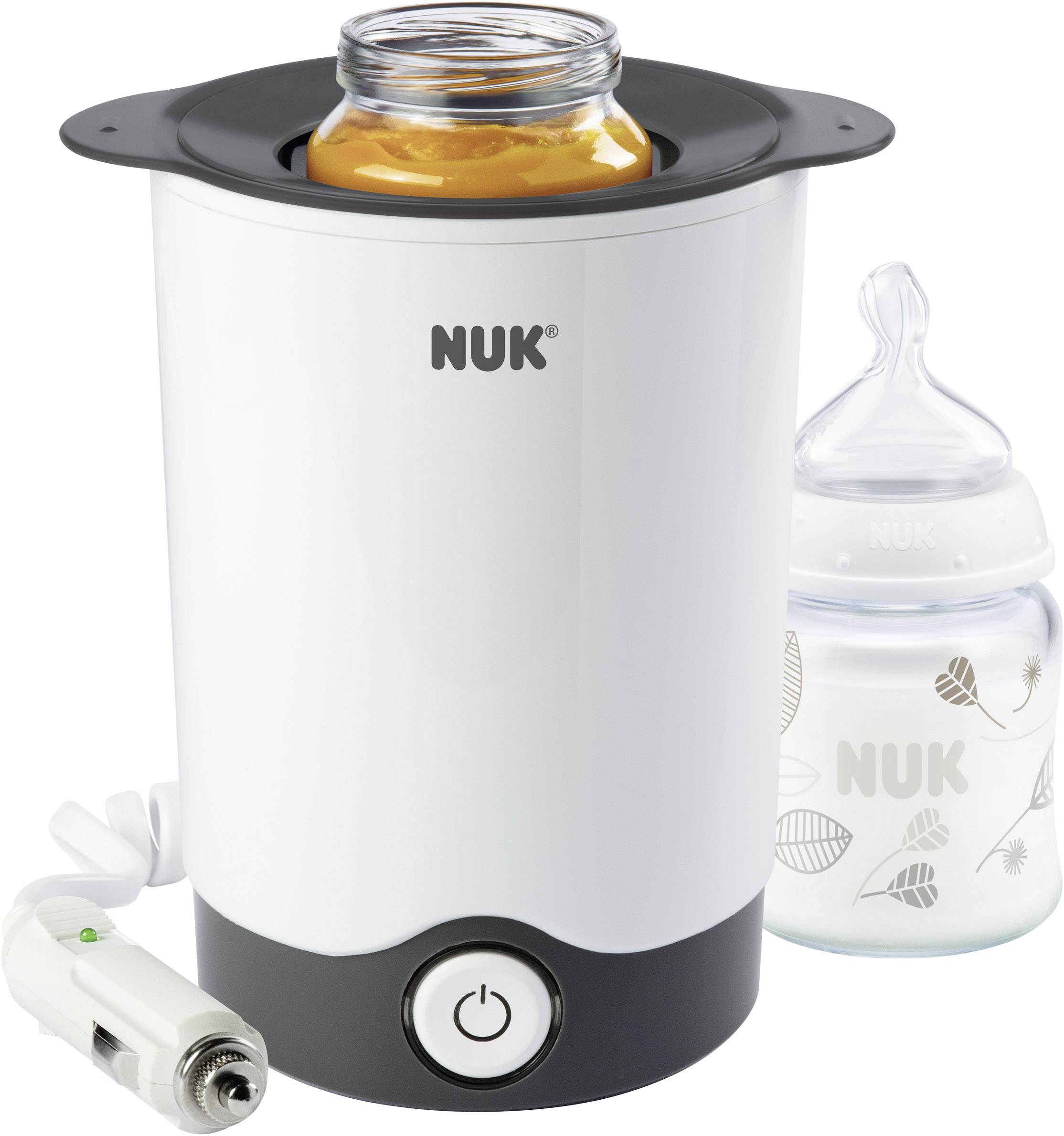 NUK Thermo Express Plus Flaschenwärmer Baby food warmer White, Black