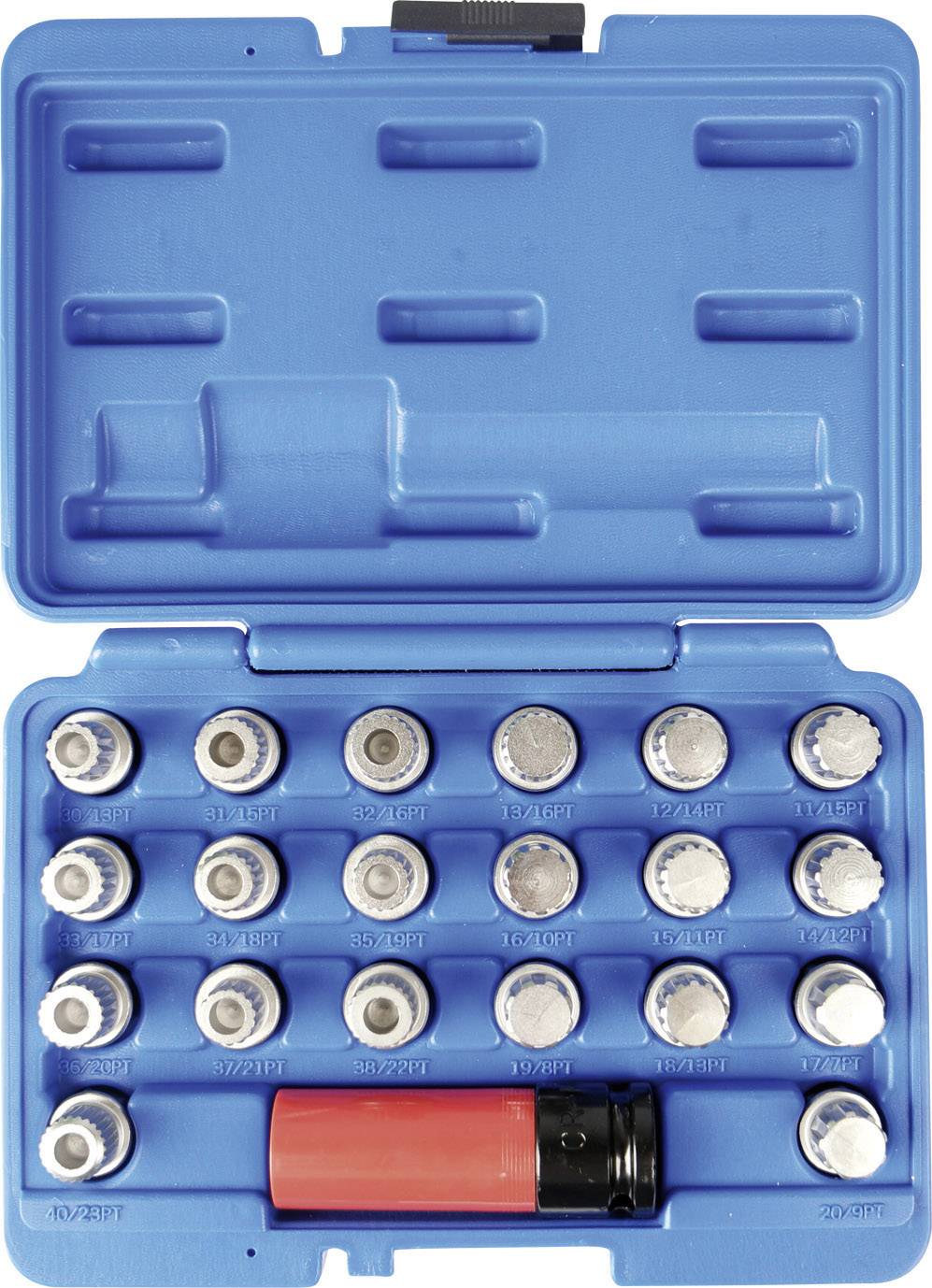 Kunzer 7FSB21 Rim lock wrench set BMW, 21-piece, in case.
