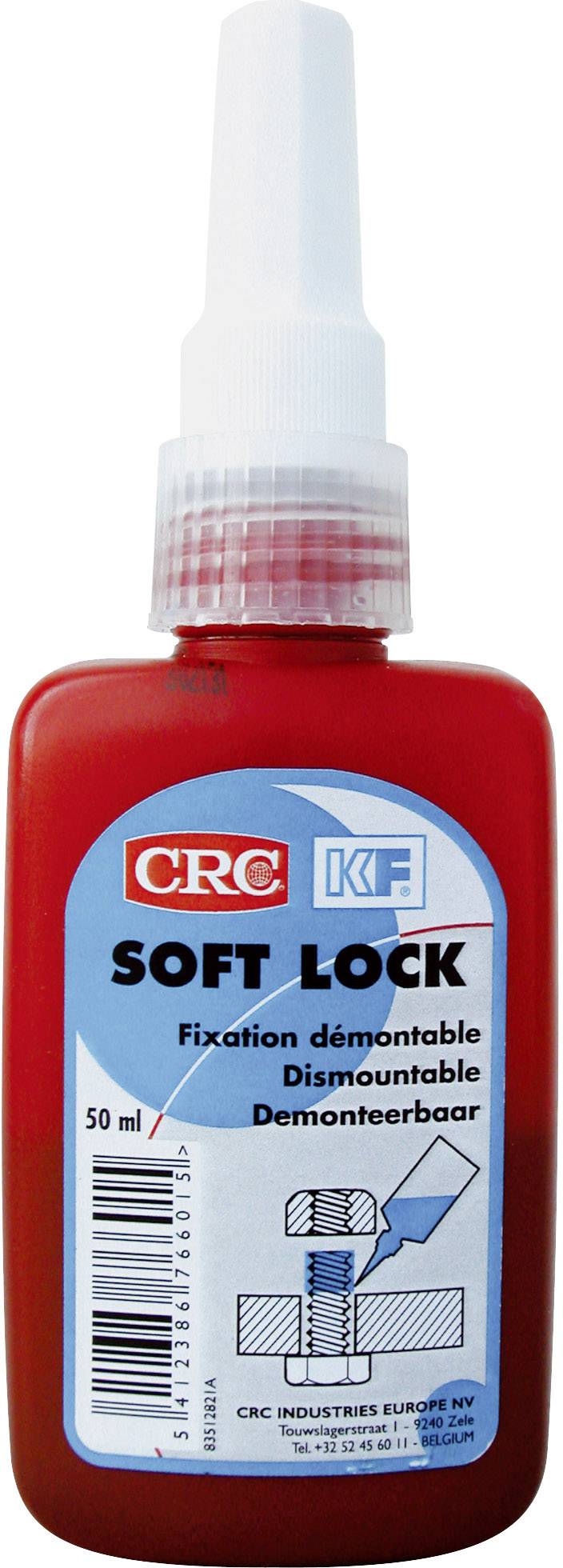 CRC SOFT LOCK 30696-AA Screw locking varnish Strength: medium 50 ml