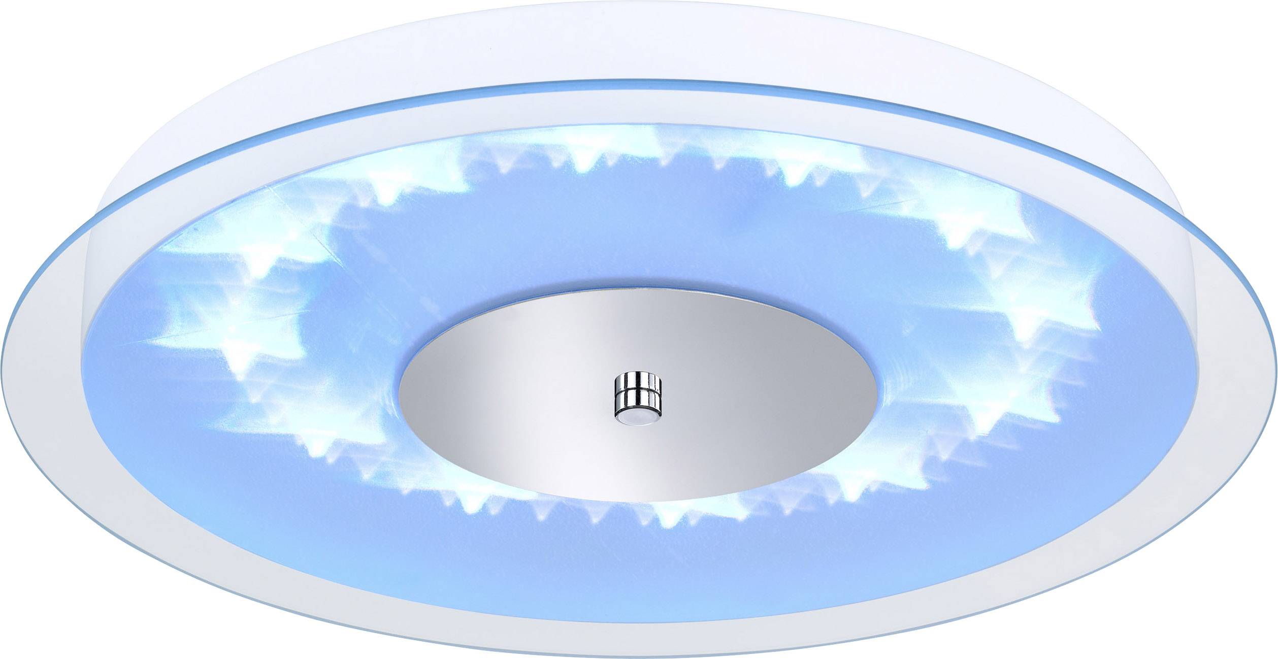 ACTION Jana 912502066000 LED ceiling light White 26 W RGBW Incl. remote control, Selectable colour