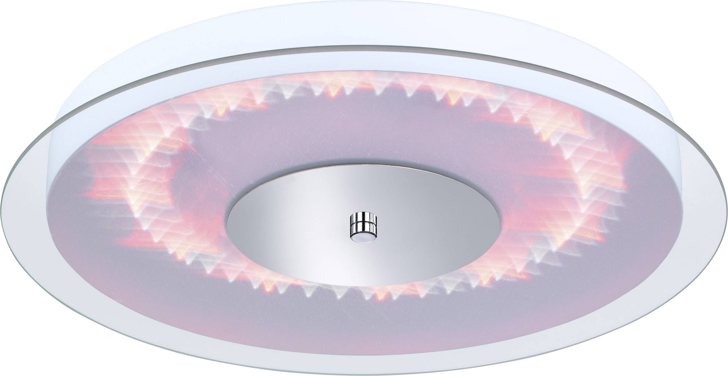 ACTION Jana 912502066000 LED ceiling light White 26 W RGBW Incl. remote control, Selectable colour
