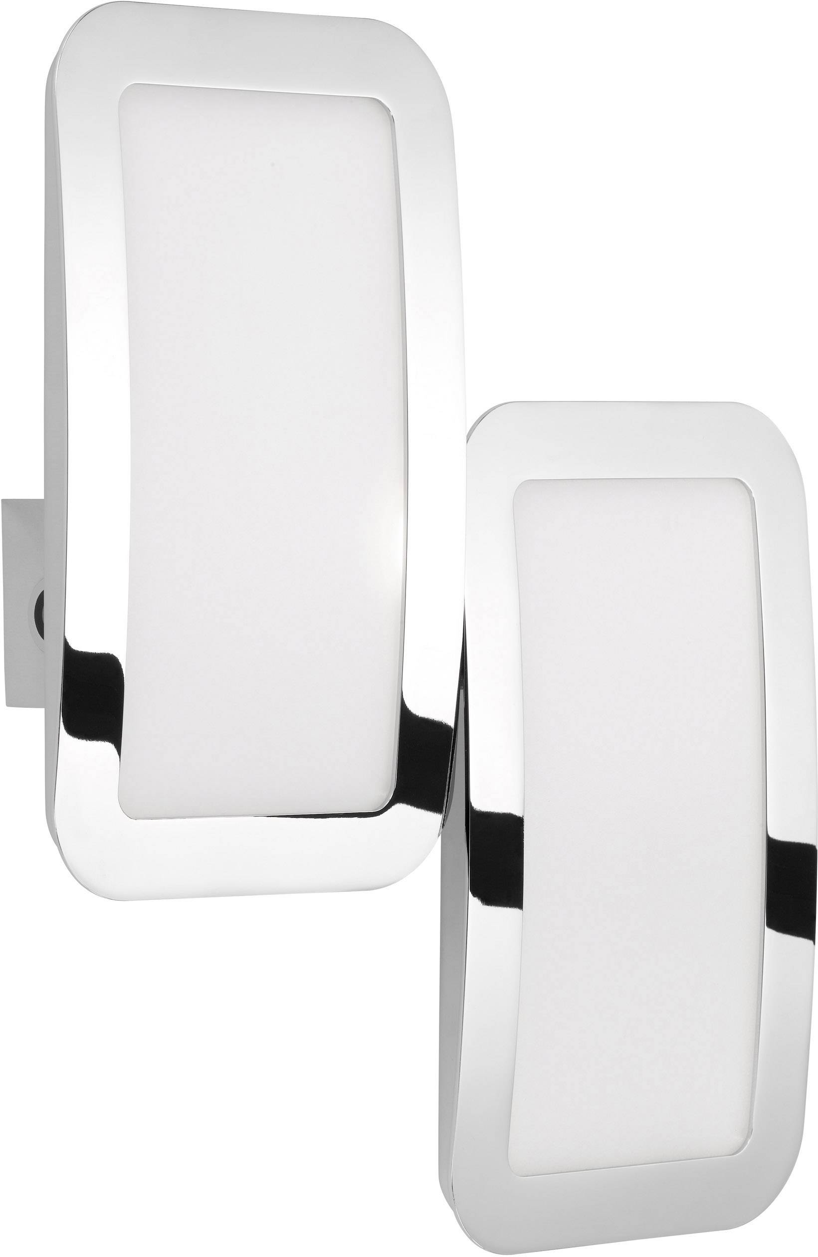 WOFI Saga 4526.02.01.6000 LED wall light 16 W Warm white Chrome