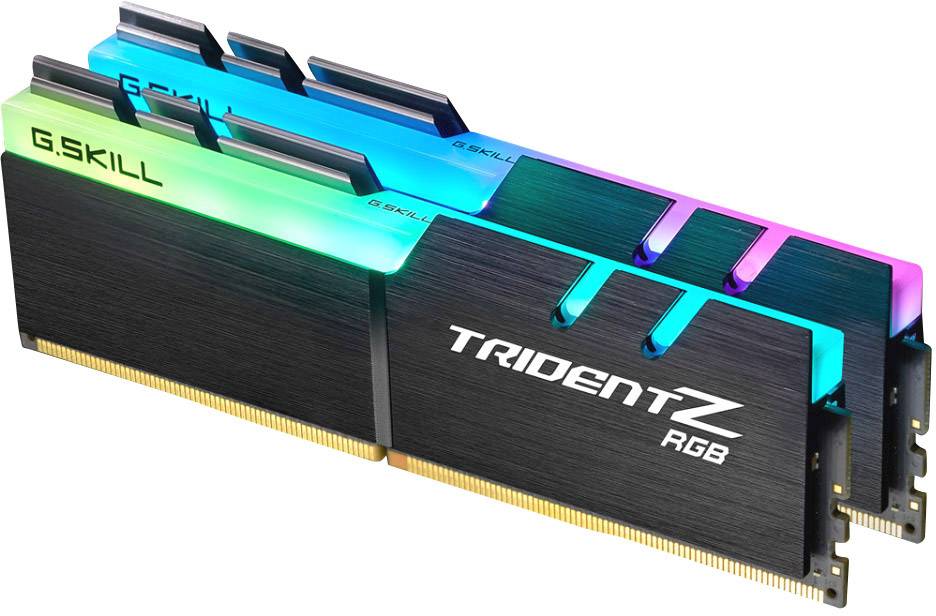 G.Skill TridentZ RGB PC RAM kit DDR4 16 GB 2 x 8 GB Non-ECC 4133 MHz 288-pin DIMM CL19-19-19-39 F4-4133C19D-16GTZR