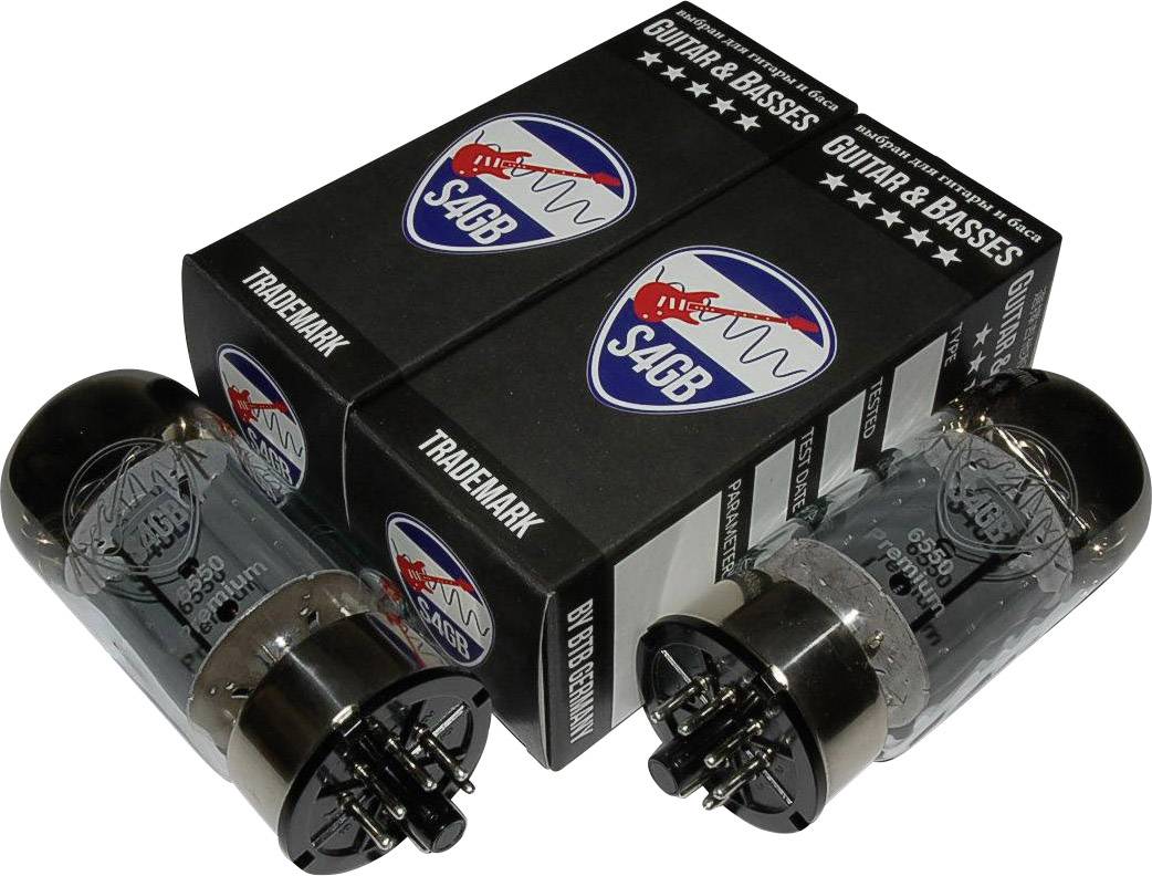 BTB Vertrieb 6550 S4GB Premium Vacuum tube (matched pair) Output pentode Number of pins: 8 Base: Octal Content 2 pc(s)