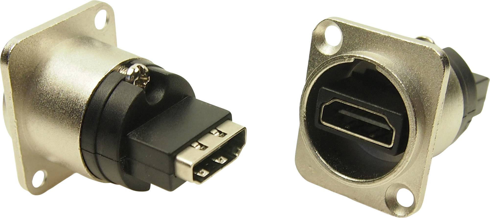 XLR Adapter HDMI A socket on HDMI A Adapter, built-in CP30116 Cliff Content: 1 pc(s)