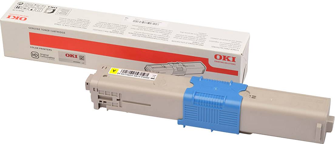 OKI Toner C332 MC363 Original Yellow 1500 Sides 46508713