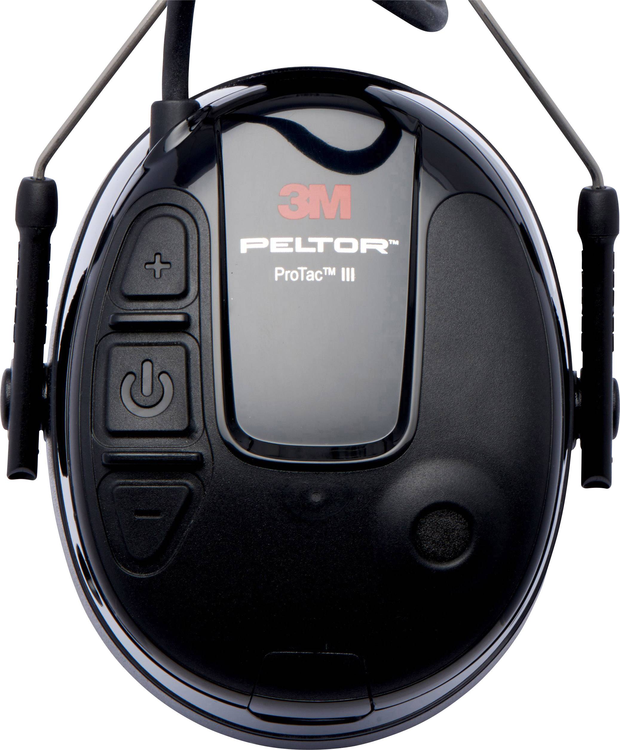 3M Peltor ProTac III MT13H221A Impact protective ear caps 32 dB EN 352-6:2002, EN 352-3:2002, EN 352-1:2002 1 pc(s)