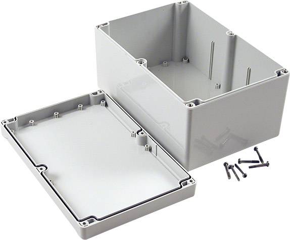 Hammond Electronics 1555VBGY Universal enclosure 240 x 160 x 120 Acrylonitrile butadiene styrene Grey 1 pc(s)