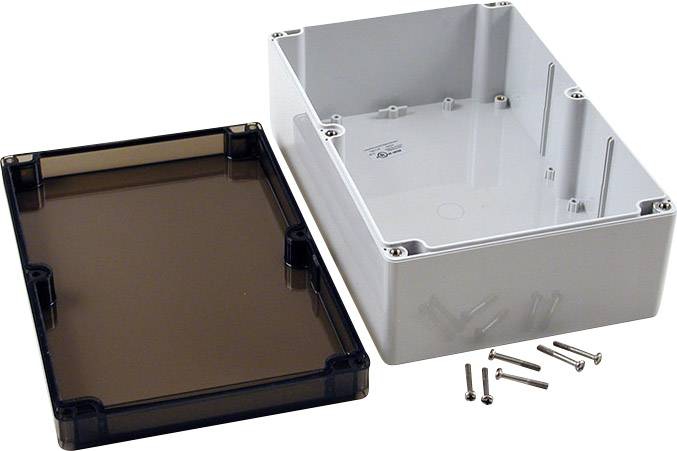 Hammond Electronics 1554VA2GYSL Universal enclosure 240 x 160 x 90 Polycarbonate (PC) Grey 1 pc(s)