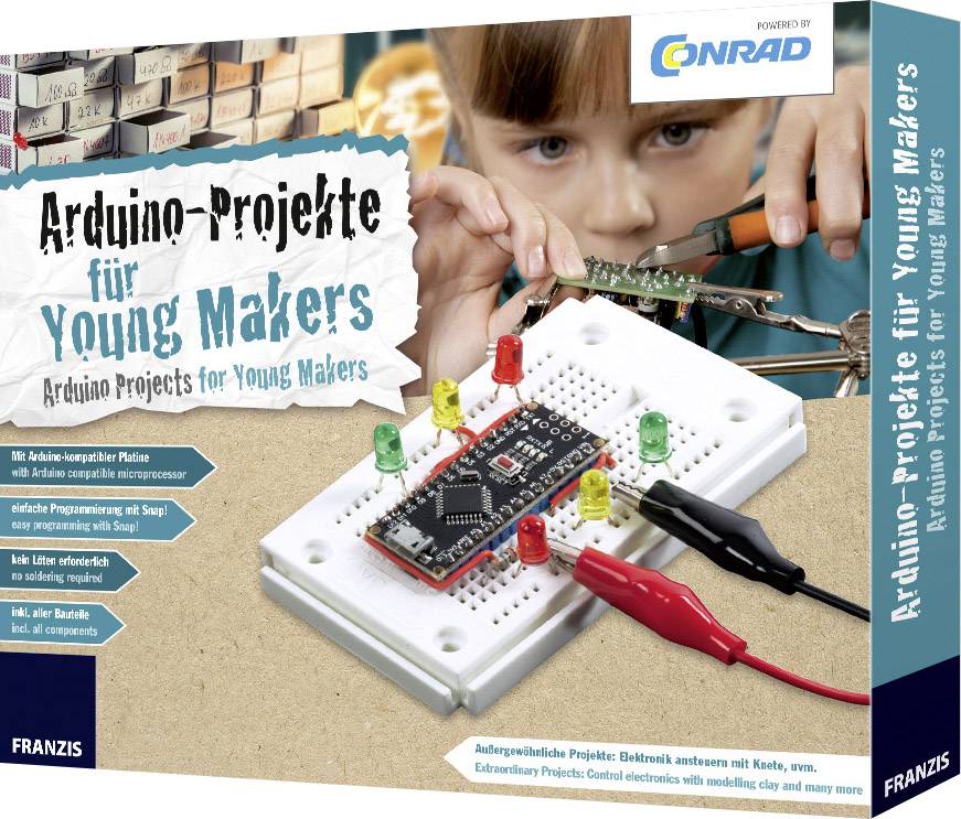 Components 15000 Arduino für Young Makers Arduino Maker kit 14 years and over