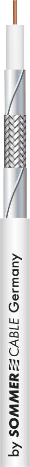 Sommer Cable 601-0930 Coax Outside diameter: 4.6 mm HD 0.7/2.9 75 Ω 100 dB White Sold per metre