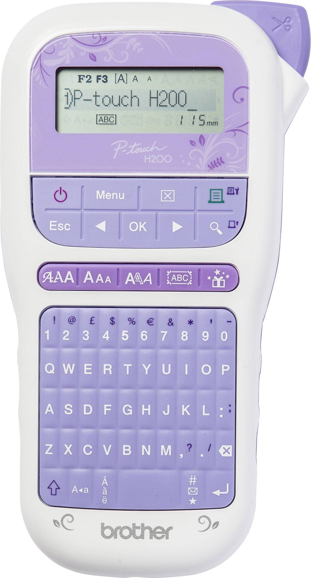 Brother P-touch H200 Label printer Suitable for scrolls: TZe 3.5 mm, 6 mm, 9 mm, 12 mm