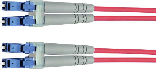 Telegärtner 100011282 Fibreglass FO Cable [1x LC plug - 1x LC plug] 9/125 µ Singlemode OS2 1.00 m