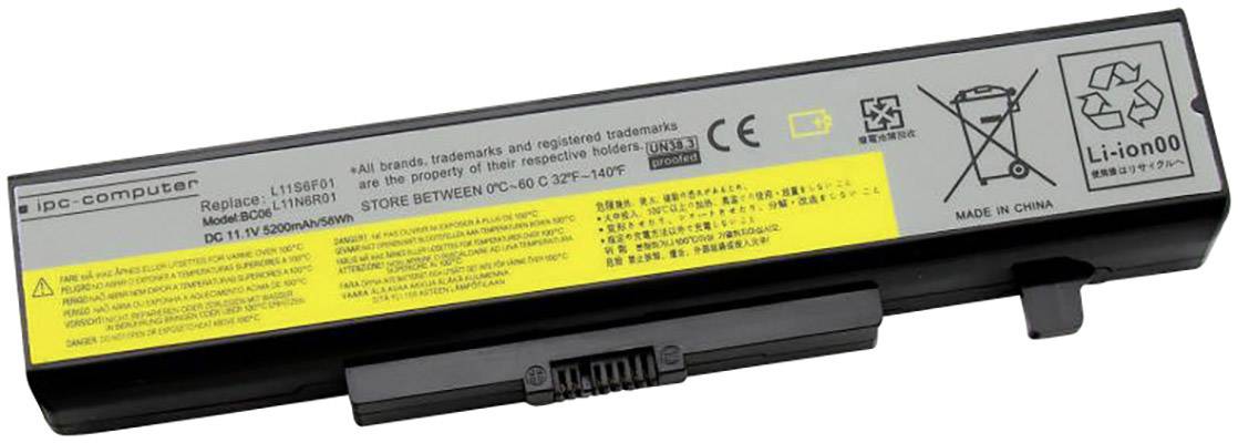 ipc-computer Laptop battery L11S6F01 REPLACE 11.1 V 5200 mAh Lenovo