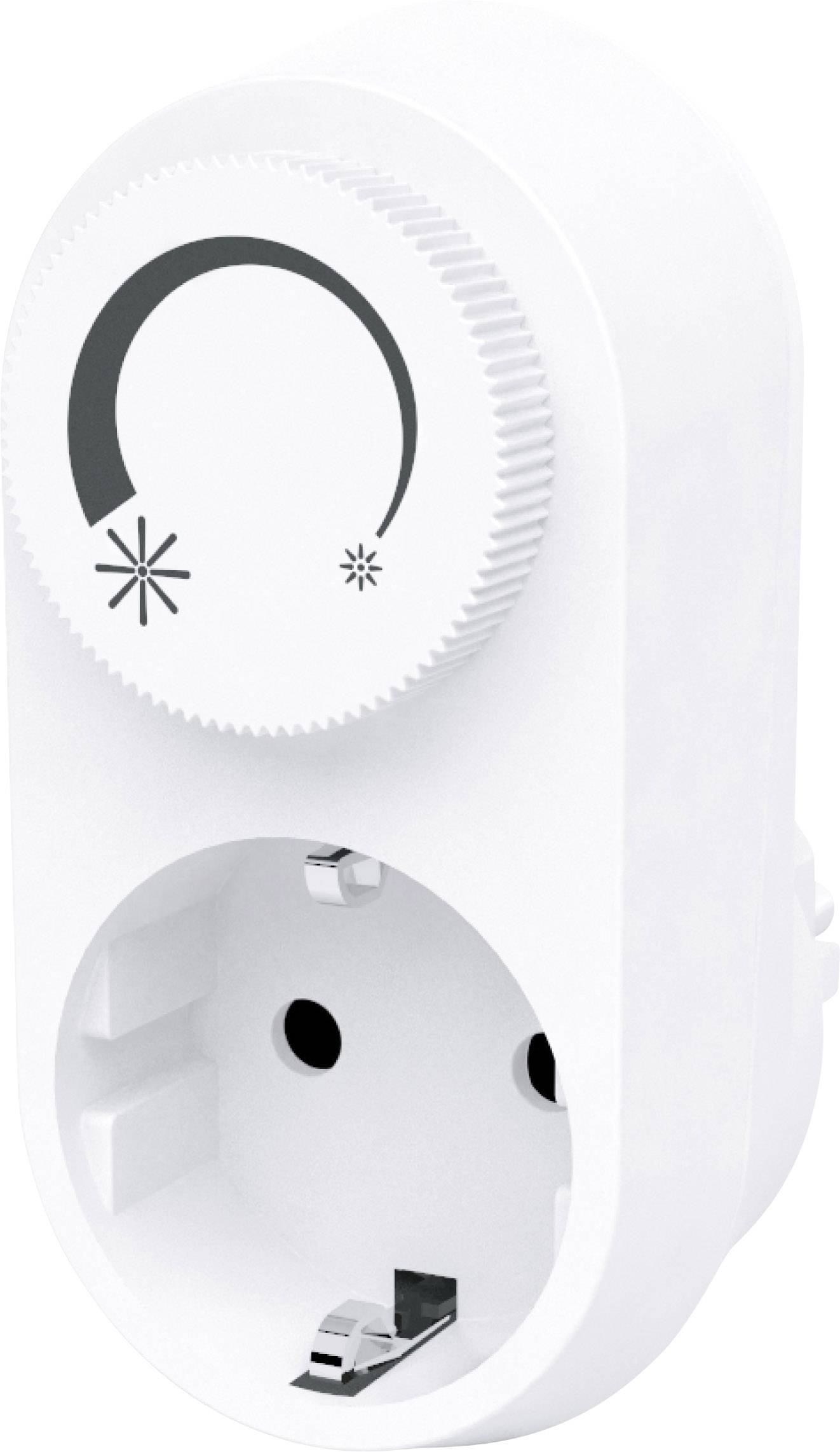 GAO EMD201 Dimmer adapter Suitable for light bulbs: Light bulb, LED bulb, Halogen lamp White