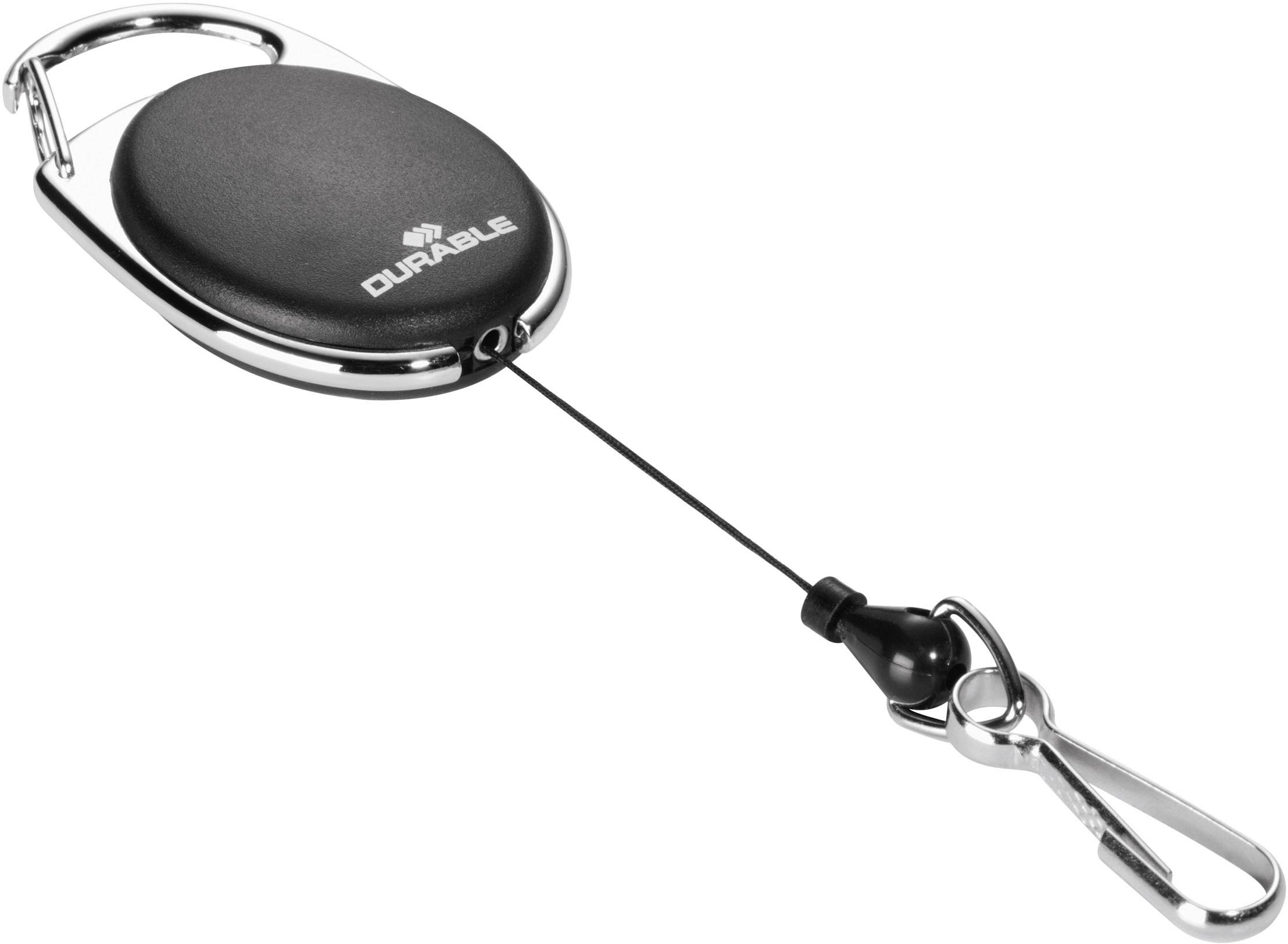 Durable JOJO STYLE - 8327 Yoyo badge holder Spring-loaded hook Black 0.8 m 832701