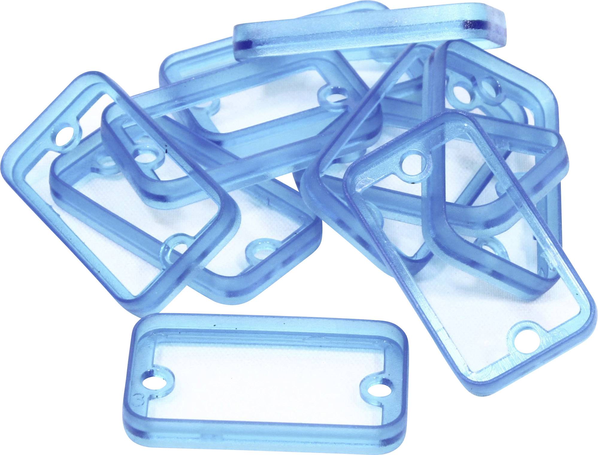 Hammond Electronics 1455DBTBU-10 Universal enclosure 6 x 44.6 x 25.1 Aluminium Blue 10 pc(s)